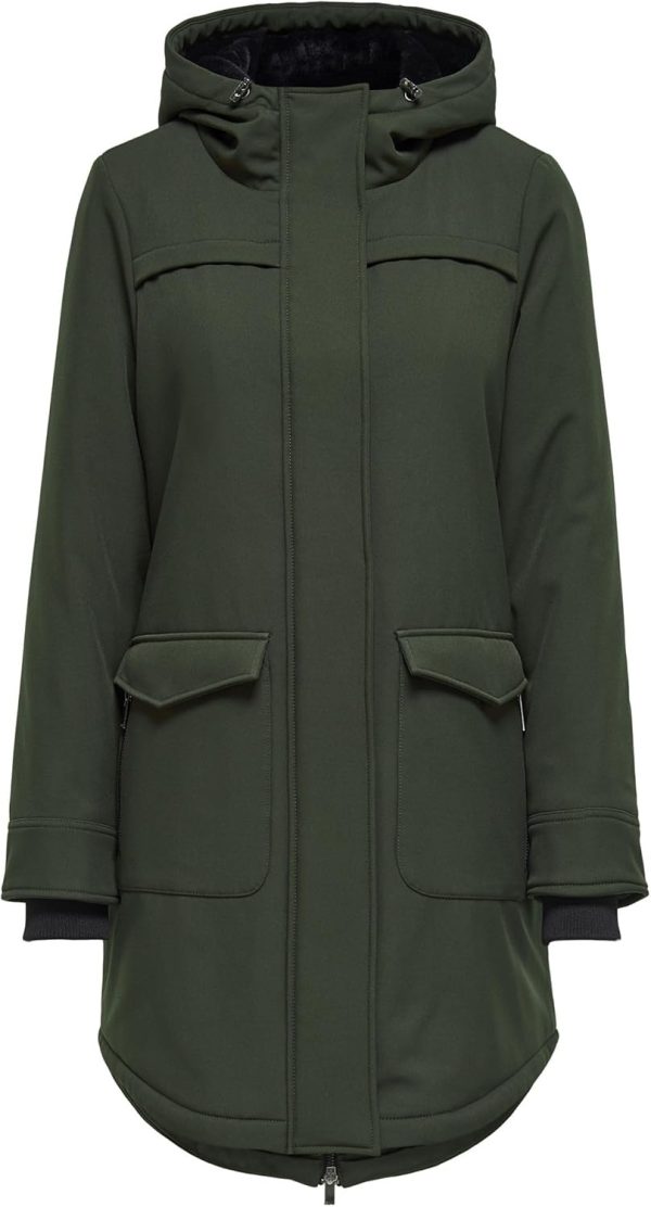 ONLY Onlmaastricht Parka Jacket Otw Noos dames Jas (1-Pack)