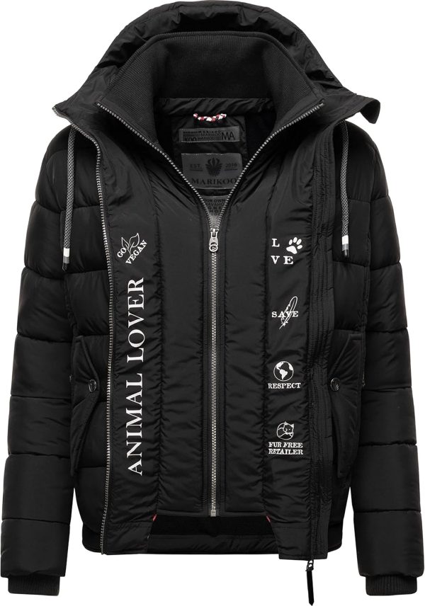 MARIKOO Taisaa Prc Women's Warm Winter Jacket with Hood XS - 3XL - Afbeelding 5
